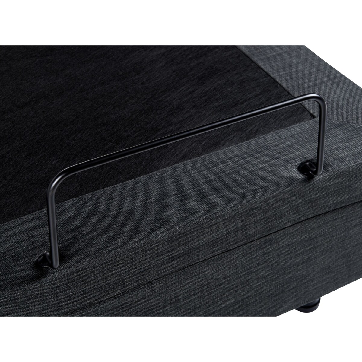 Łóżko regulowane bez zagłówka DUKE 160 x 200 cm Ciemnoszary