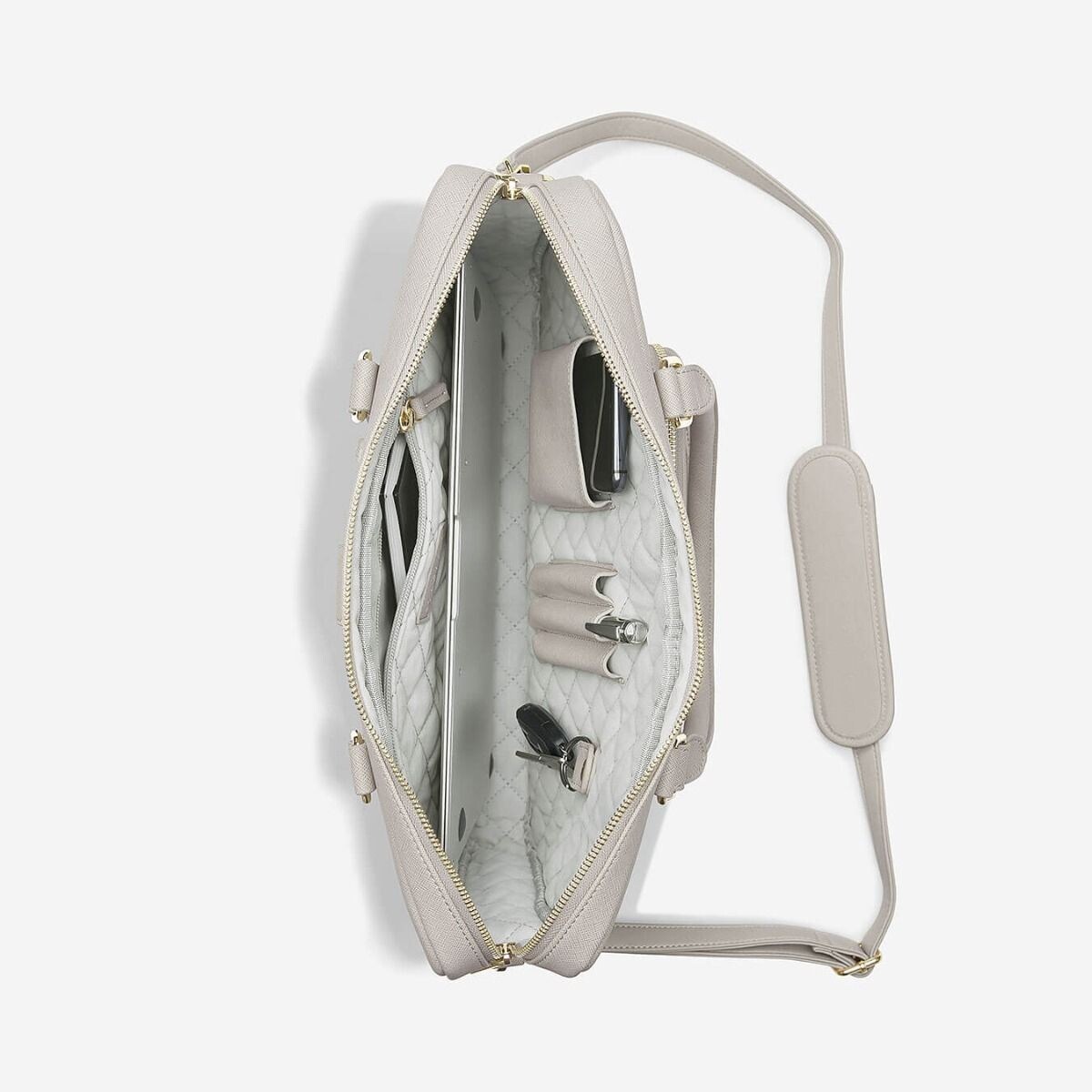 Torba na laptopa Stackers taupe