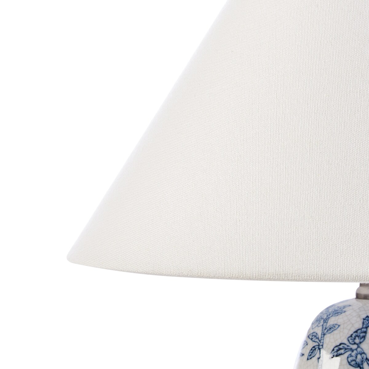 Lampa stołowa SORRAIA Porcelana Biały/ niebieski