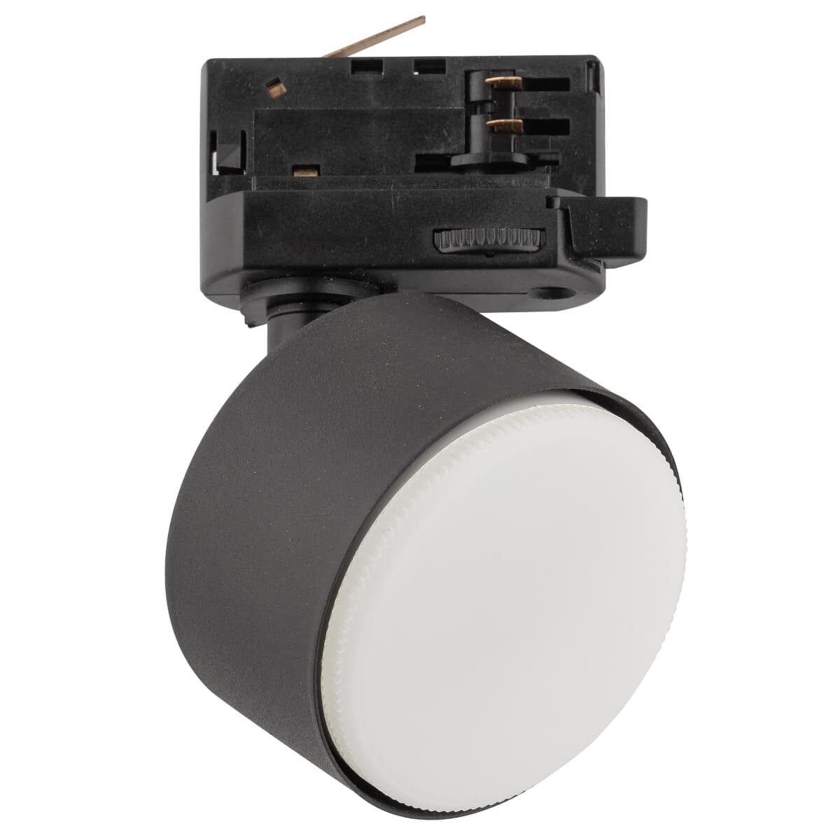 Okrągła szynowa lampa punktowa 3-fazowa Tracer 6061 TK Lighting czarny