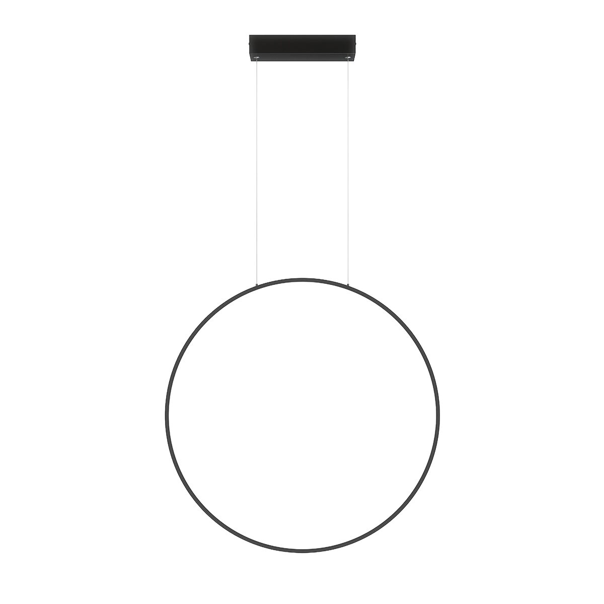 Lampa sufitowa wisząca Light Prestige Mirror czarny LED CCT 3000, 4000, 6000 (regulowana) 1 szt.