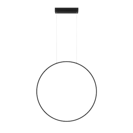 Lampa sufitowa wisząca Light Prestige Mirror czarny LED CCT 3000, 4000, 6000 (regulowana) 1 szt.