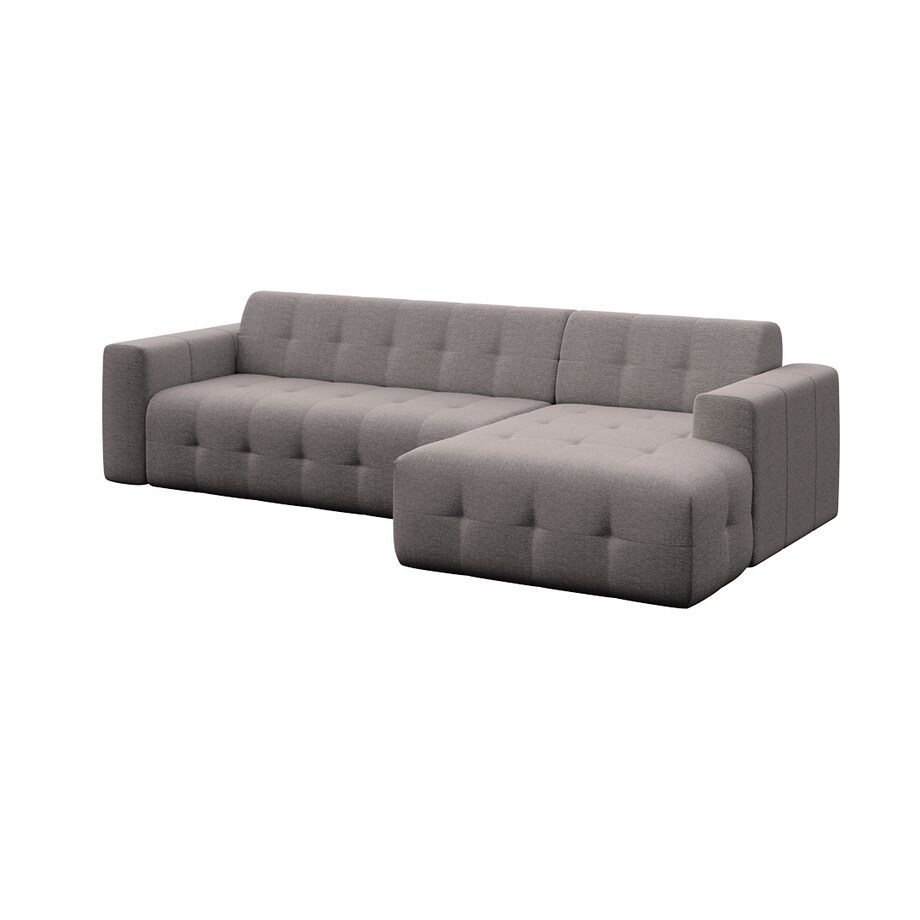 Sofa narożna prawa Tuil XL szara