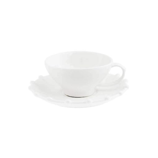 La Porcellana Bianca Romeo filiżanka do kawy ze spodkiem 90 ml U10161009A83