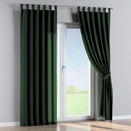 Zasłona na szelkach 1 szt. 130x245 zielony