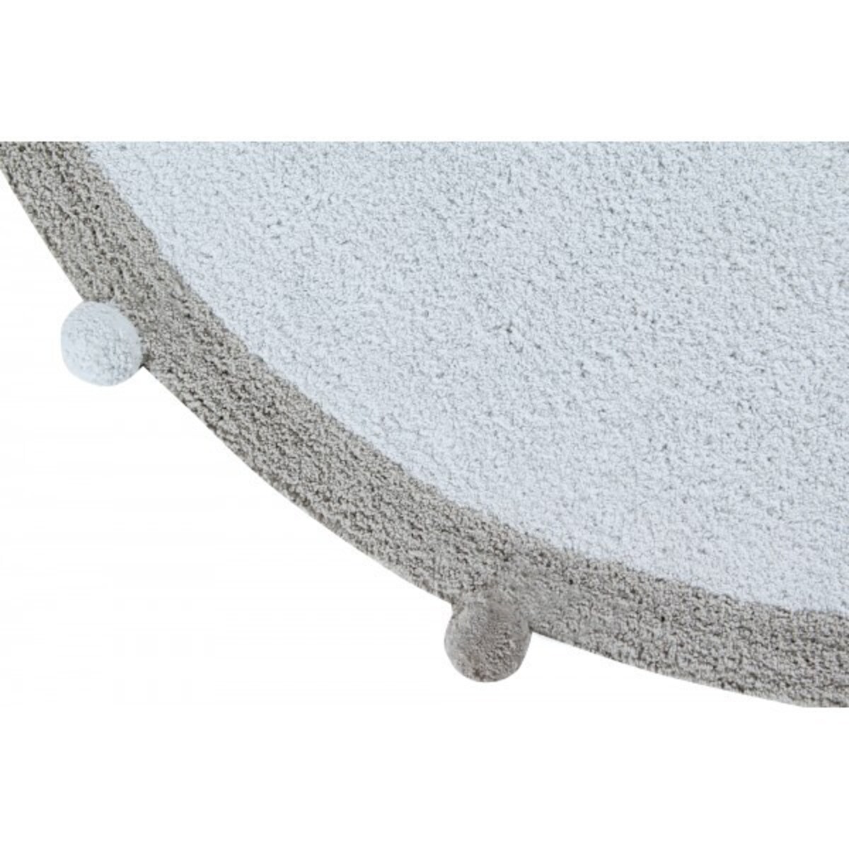 Dywan Bawełniany Bubbly Soft Blue Ø120 cm Lorena Canals