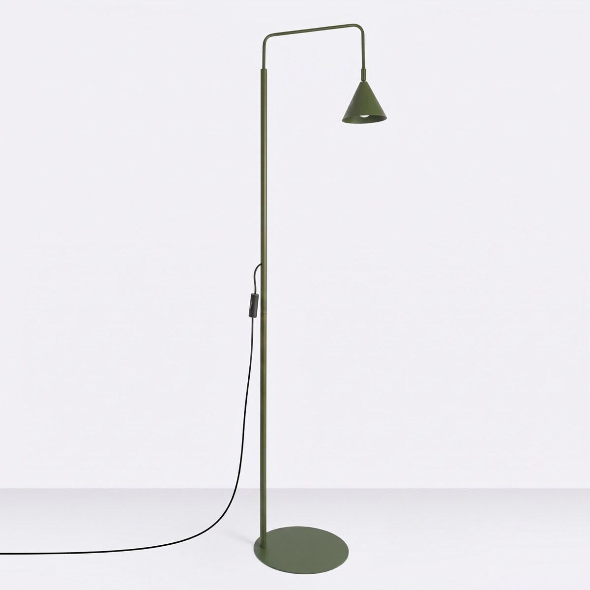 Lampa podłogowa NOX zielona oliwka