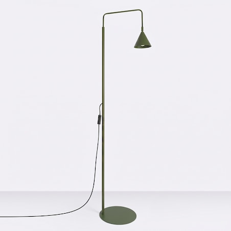Lampa podłogowa NOX zielona oliwka