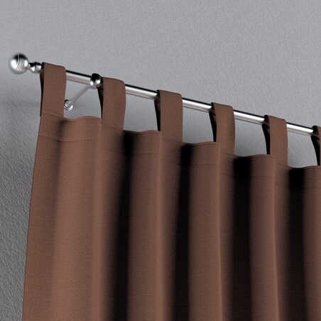 Zasłona na szelkach 1 szt. 130x245 brązowy