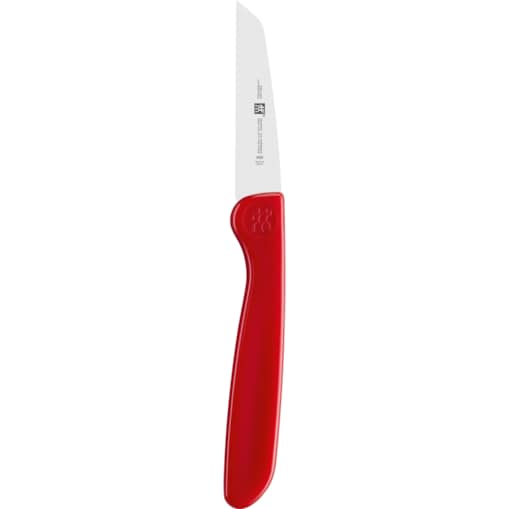 Nóż do obierania warzyw Zwilling Twin Grip - 7 cm, Czerwony