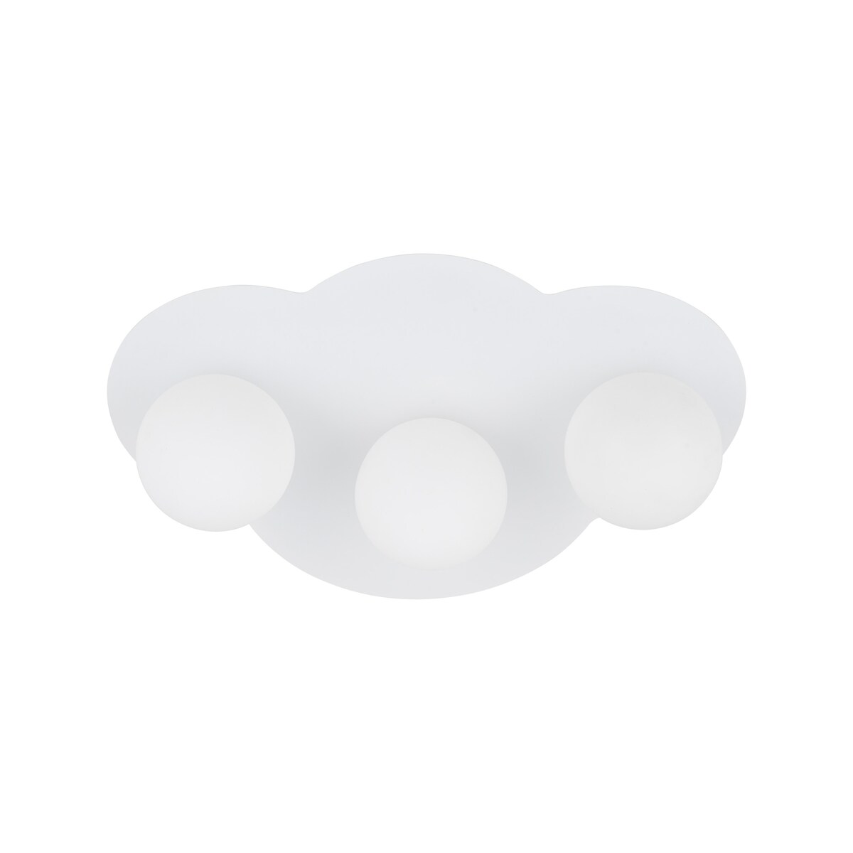 Lampa sufitowo-ścienna TK Lighting CLOUD NEW WHITE 11264 biała 3xG9 nowoczesna do salonu sypialni kuchni