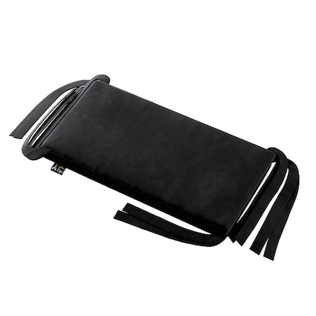 Ochraniacz do łóżeczka, głęboka czerń, 180x30cm, Posh Velvet