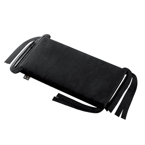 Ochraniacz do łóżeczka, głęboka czerń, 180x30cm, Posh Velvet