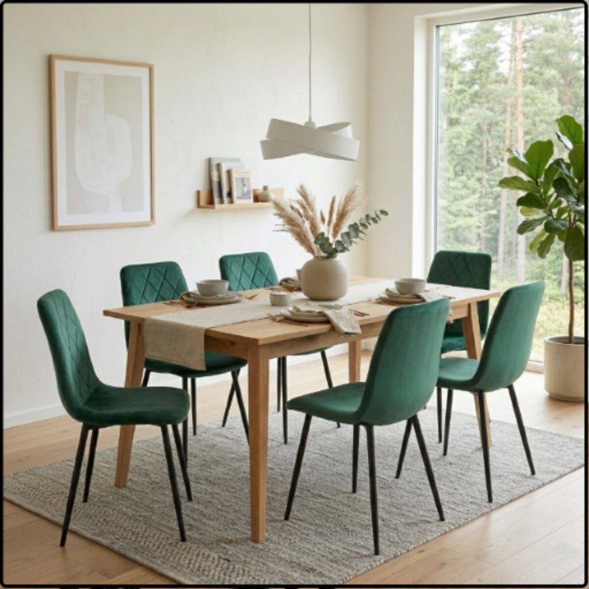 Krzesło tapicerowane pikowane wygodne nowoczesne do kuchni jadalni