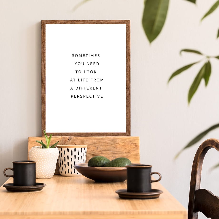 plakat sometimes you need 21x30 cm