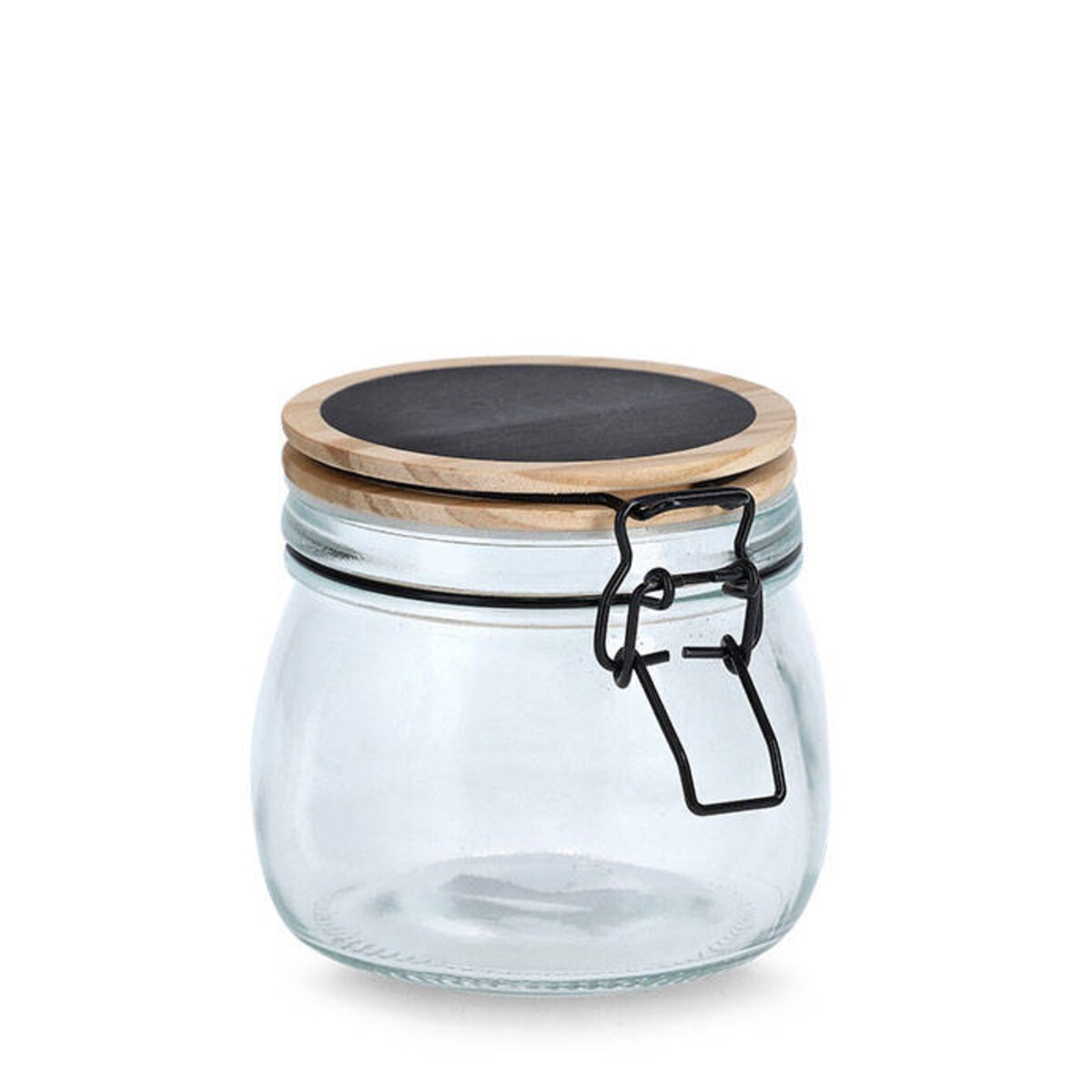 Szklany słoik z hermetycznym zamknięciem