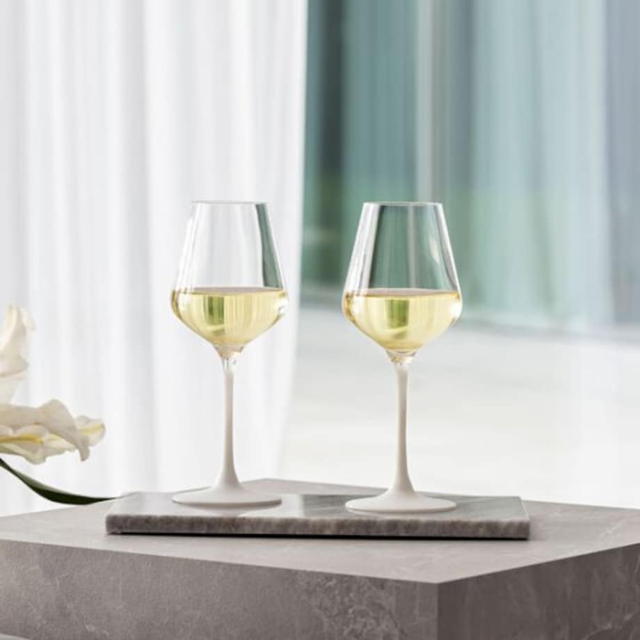 Zestaw 4 kieliszków do wina białego Manufacture Rock blanc Villeroy & Boch