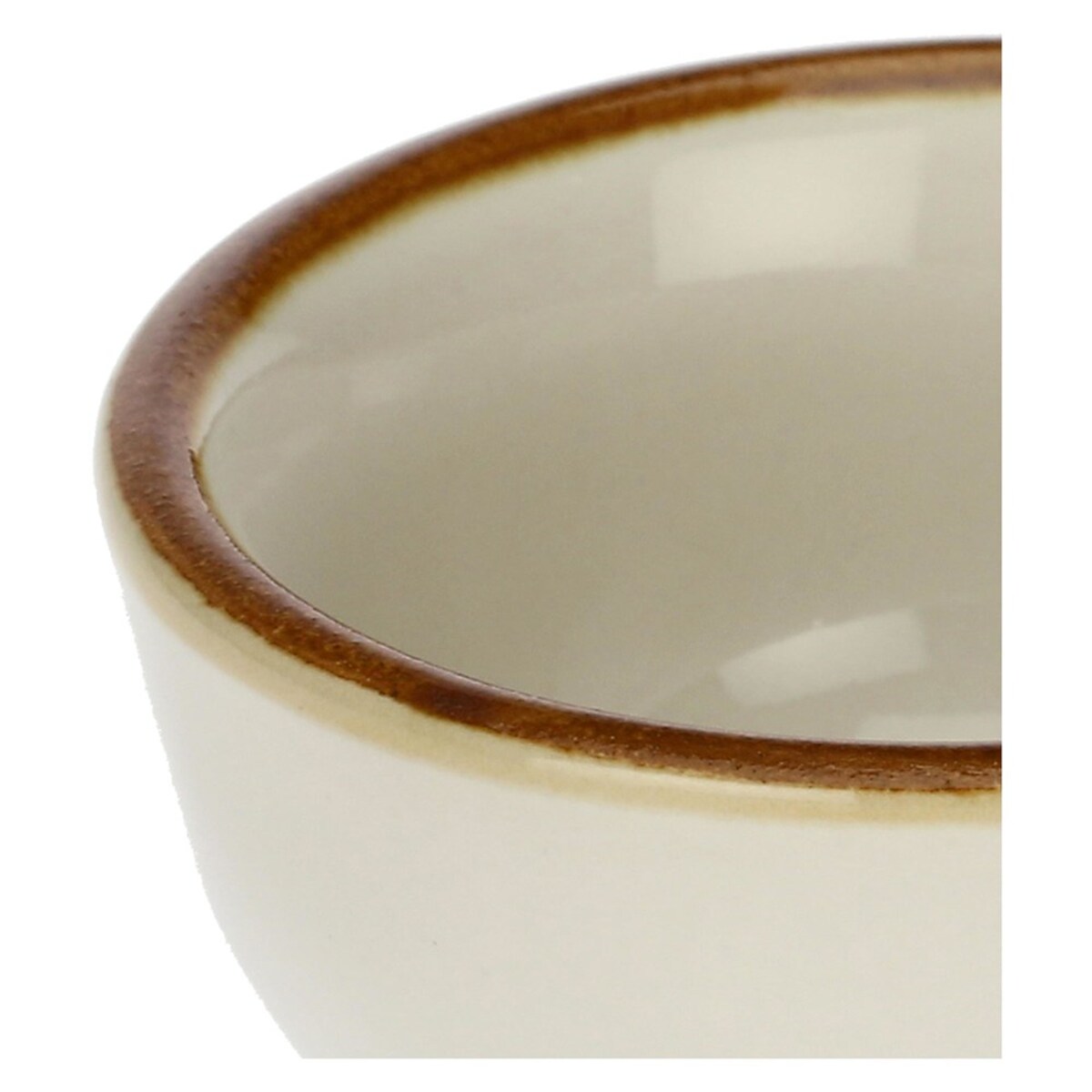 Zestaw 6 okrągłych miseczek Concerto Avorio - Kość słoniowa, 7 cm