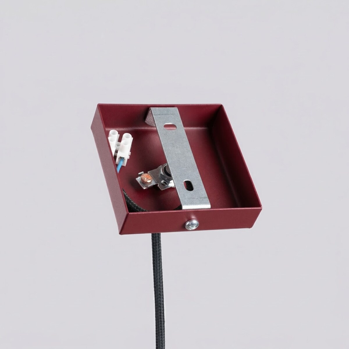 Lampa wisząca PASTELO 1 burgund