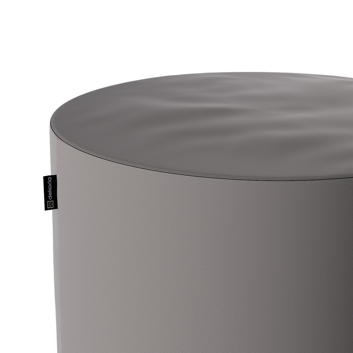 Puf Barrel, gołębi szary, ø40, wys. 40 cm, Velvet