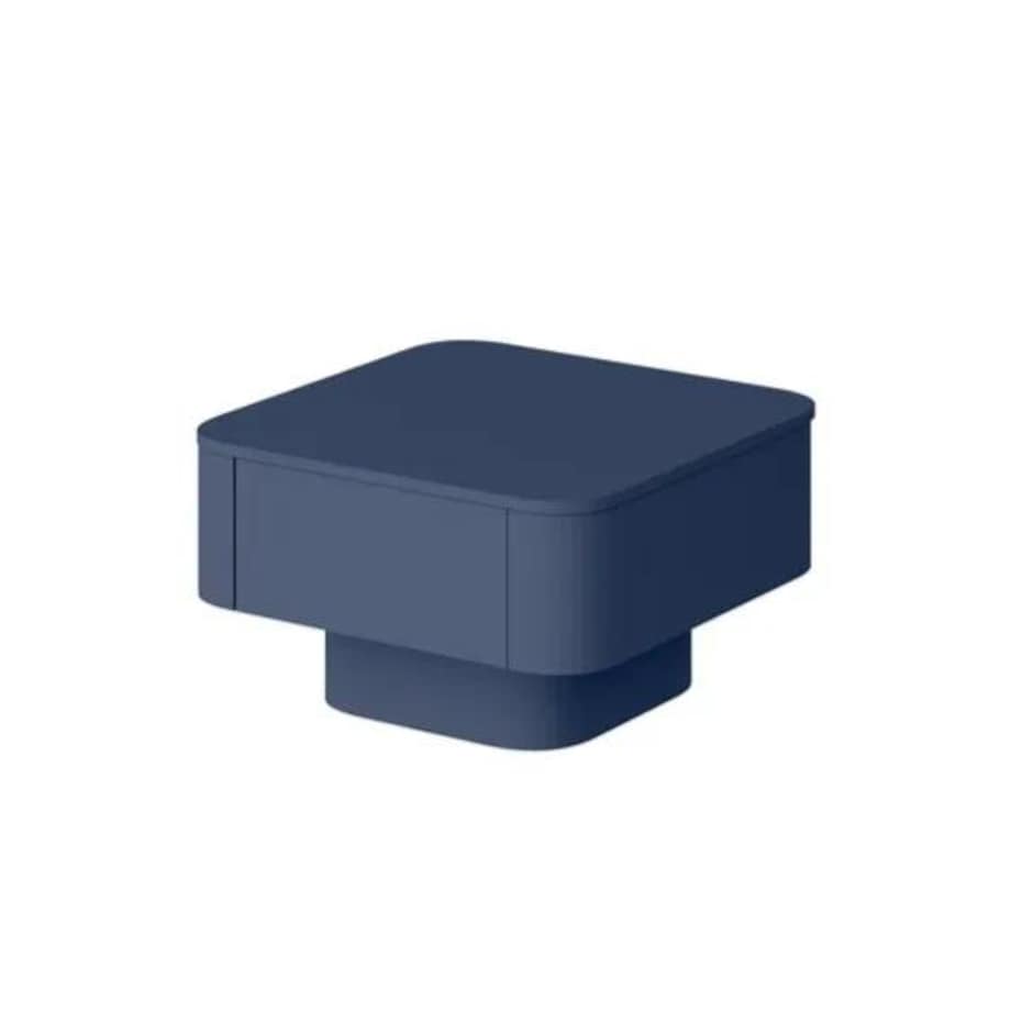 Ława kwadratowa GRADO 80x80 granatowa