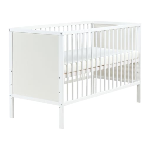 Łóżeczko dziecięce ZAMA 60 x 120 cm Biały