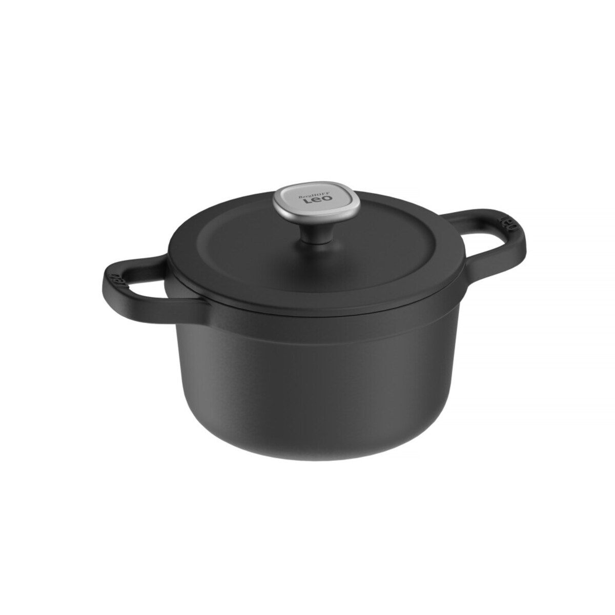 Żeliwny garnek z pokrywą Graphite 20 cm, 3 L