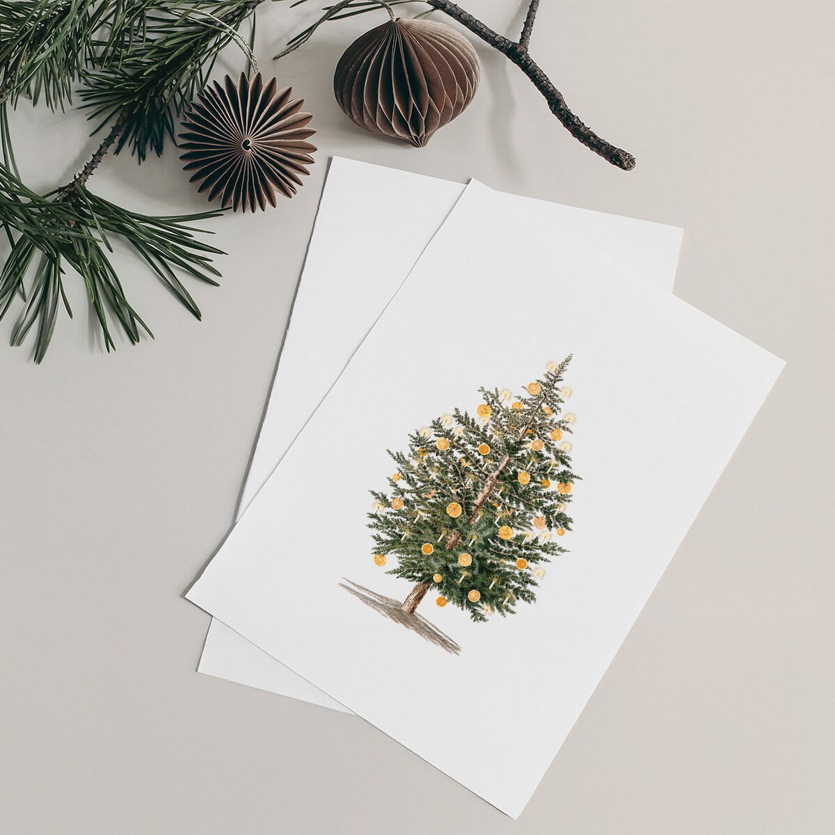 Plakat Choinka 21x30cm