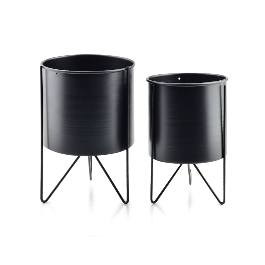 SWEN BLACK Komplet 2 osłonek 18xh26cm/16xh23cm