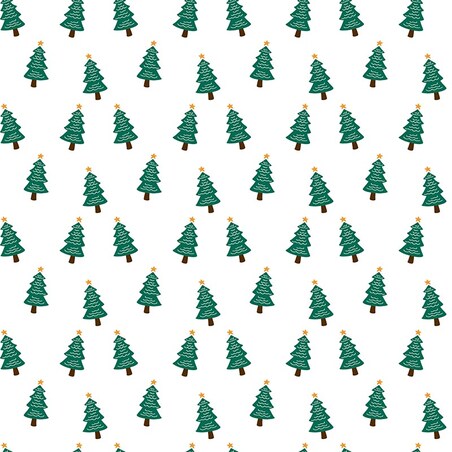 Bieżnik świąteczny - Choinki - 40x150 cm