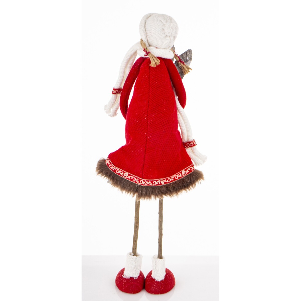Dekoracja - figurka 51x20x13 cm SUKIYA-3 z nartami