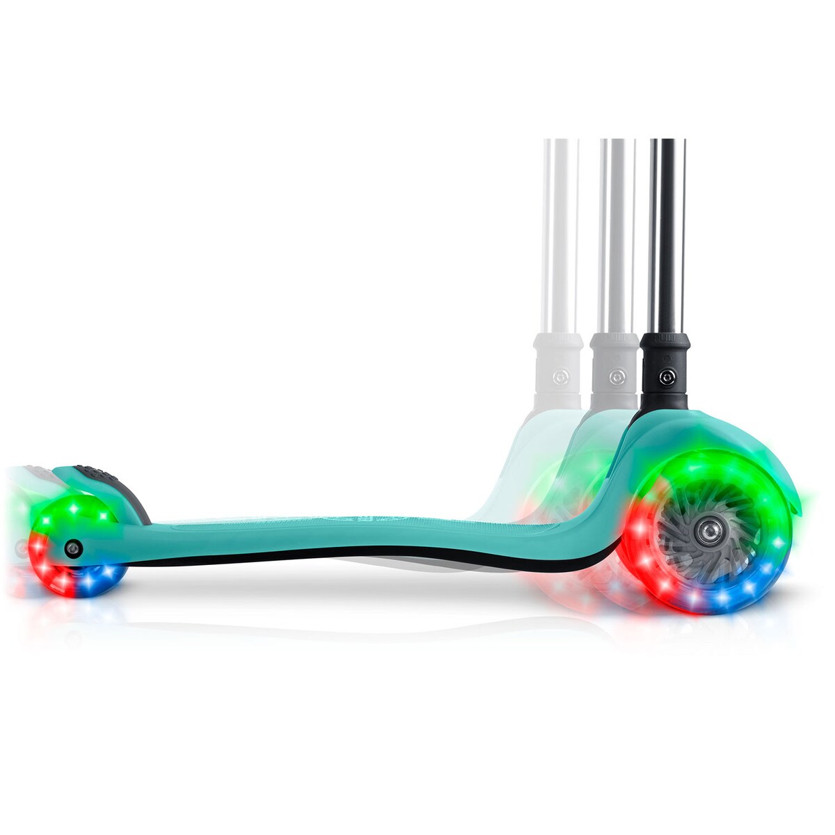 Hulajnoga trójkołowa dla dzieci Ricokids Glow balansowa świecąca w ciemności 765700