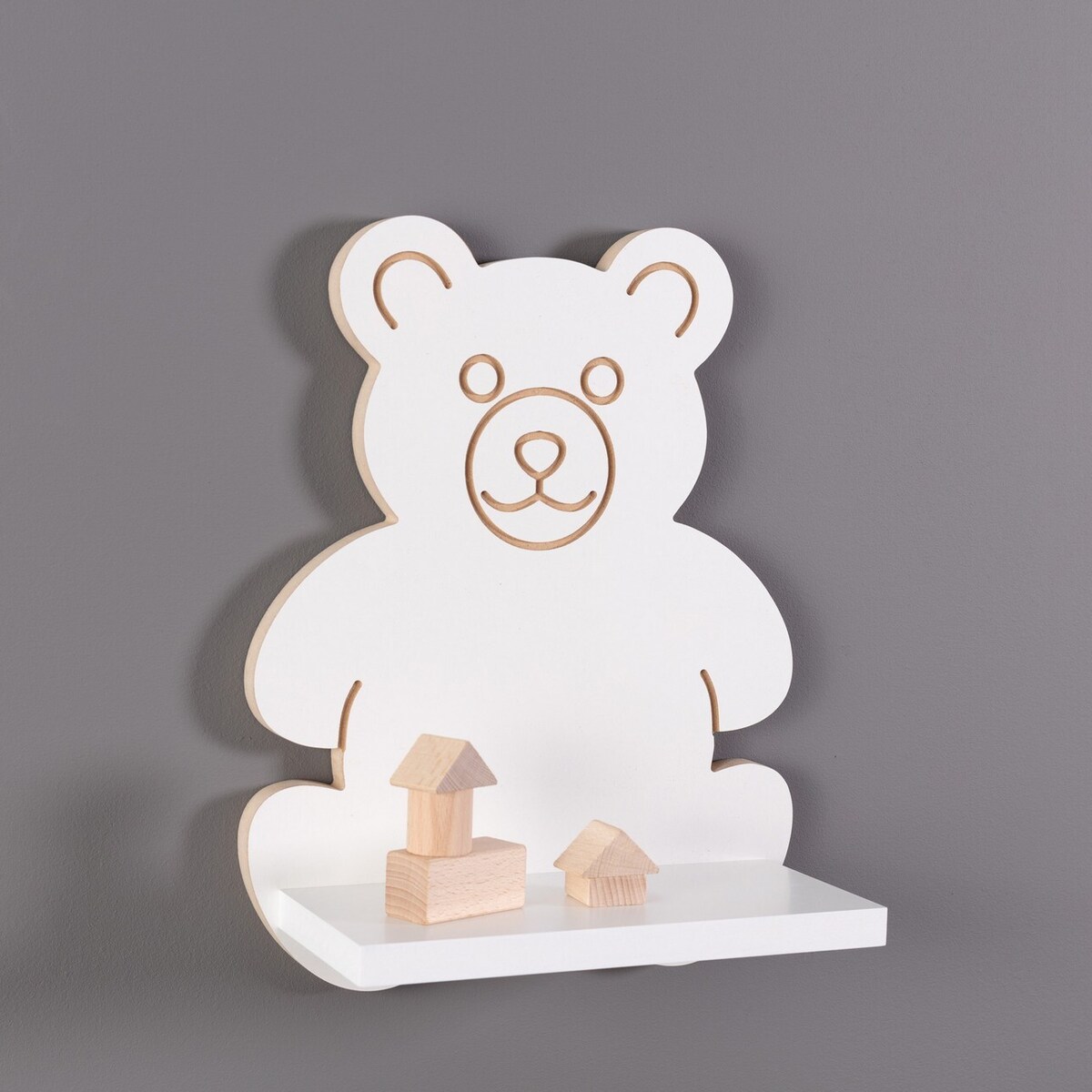 Półka Smiling Teddy Bear 29x14x37cm, 29 x 14 x 37 cm