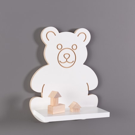 Półka Smiling Teddy Bear 29x14x37cm, 29 x 14 x 37 cm