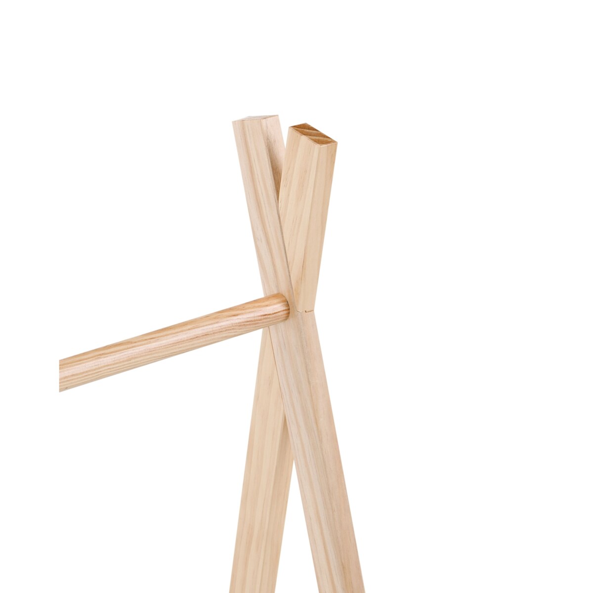 Dziecięcy wieszak na ubrania CREE Jasnobrązowy