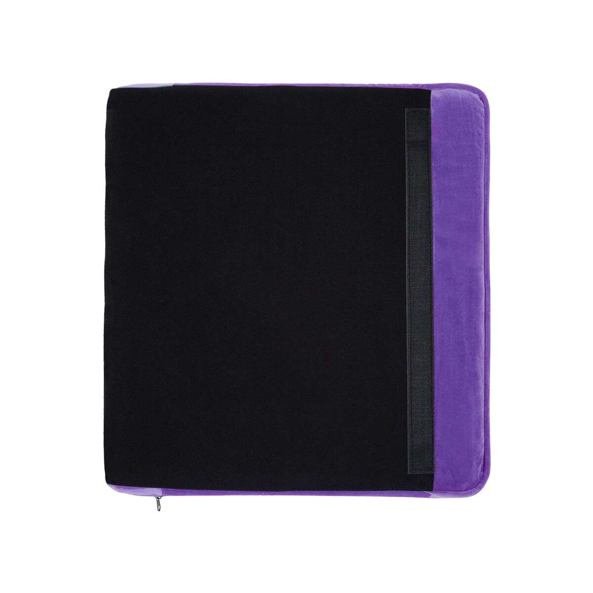 Sofa 3-osobowa welurowa fioletowa CHESTERFIELD