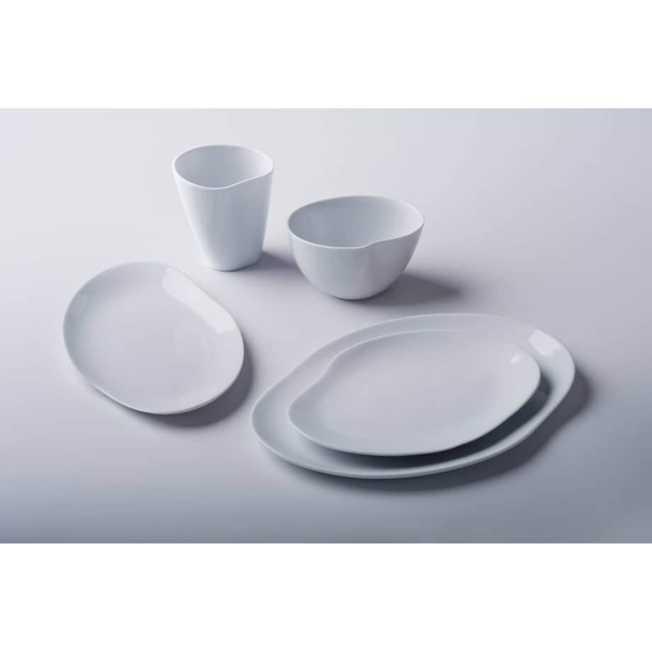 Zestaw 2 talerzy Craft biały CDC1