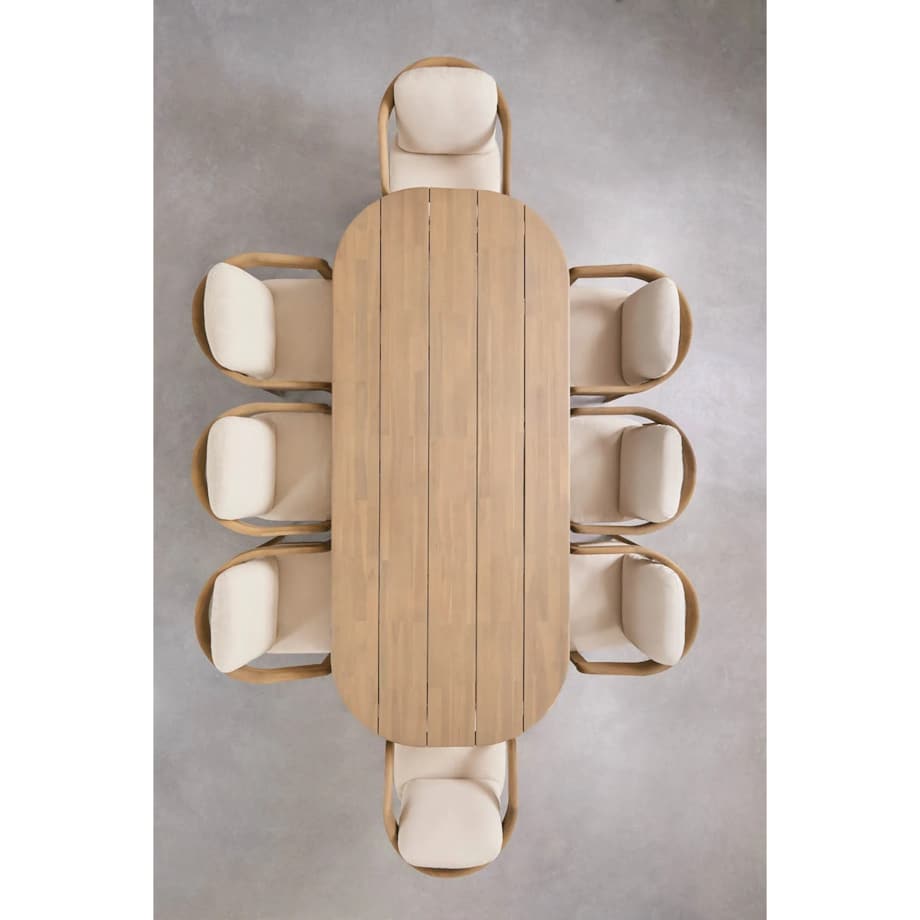 Wazon szklany czarno-zielony 40x12x12 cm STRIITA