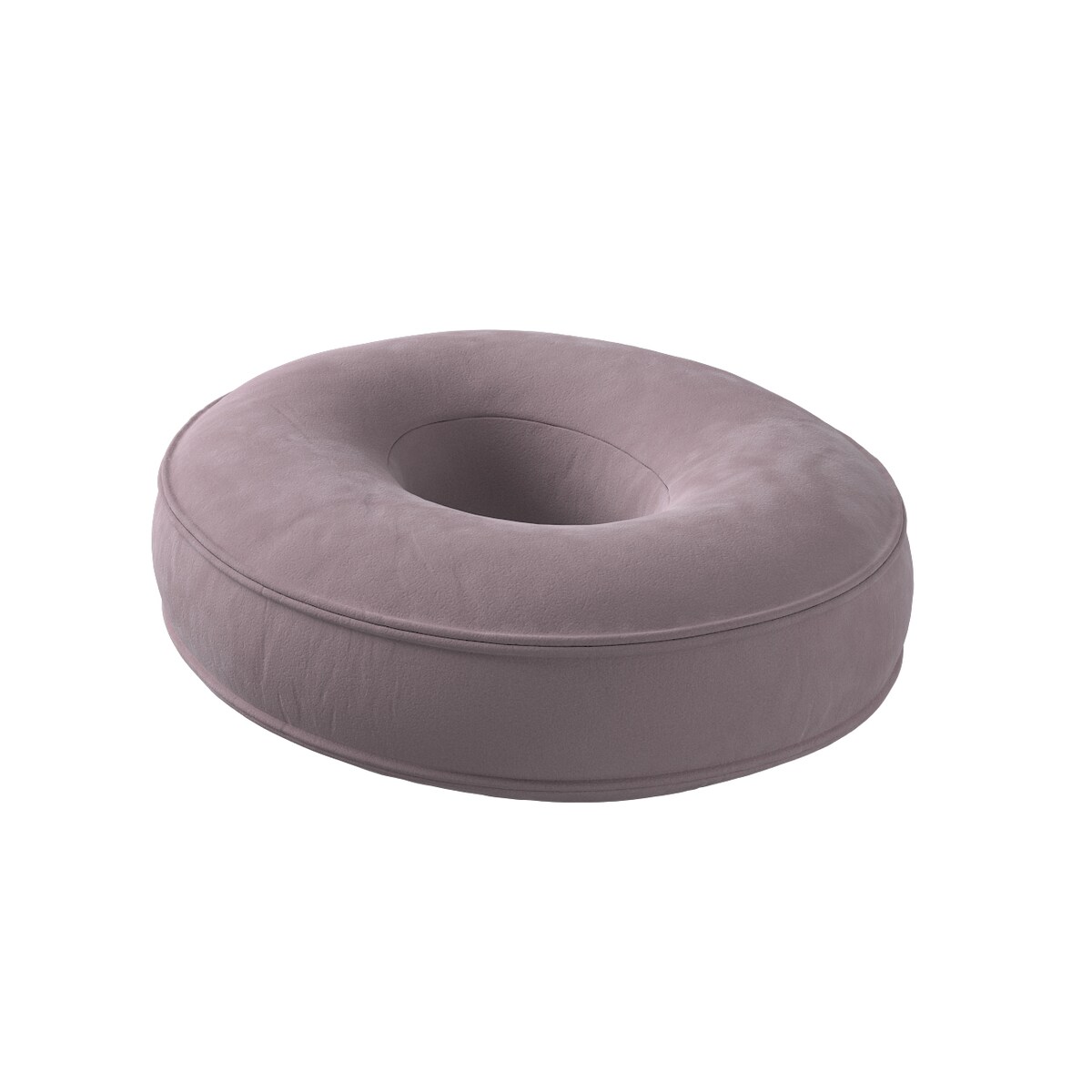 Poduszka literka O, zgaszony róż, 30x40cm, Posh Velvet