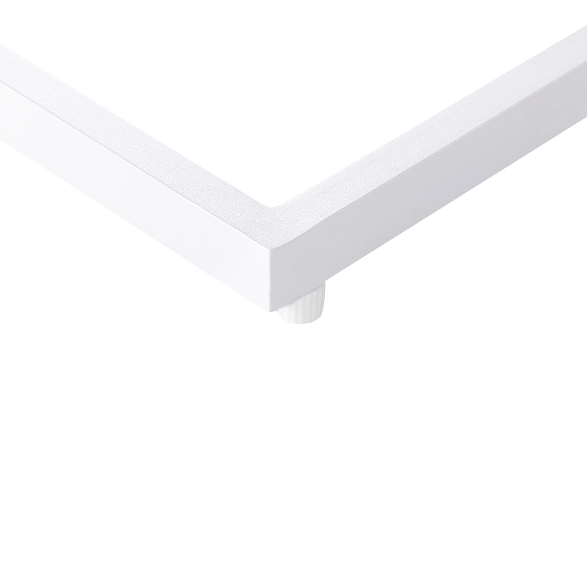 Stolik ogrodowy MESSINA 60 cm 35 cm Biały