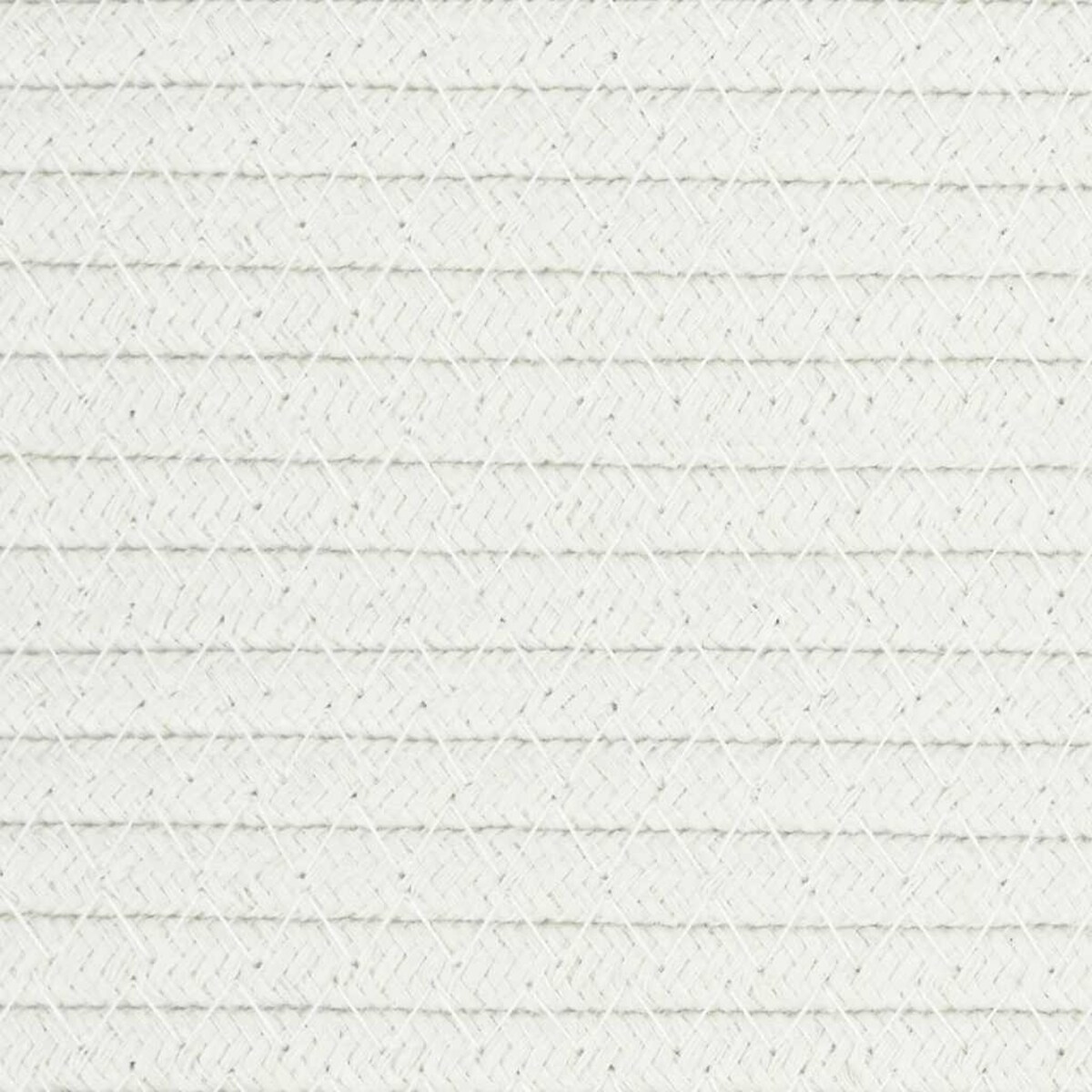 vidaXL Kosz na pranie, szaro-biały, Ø55x36 cm, bawełna