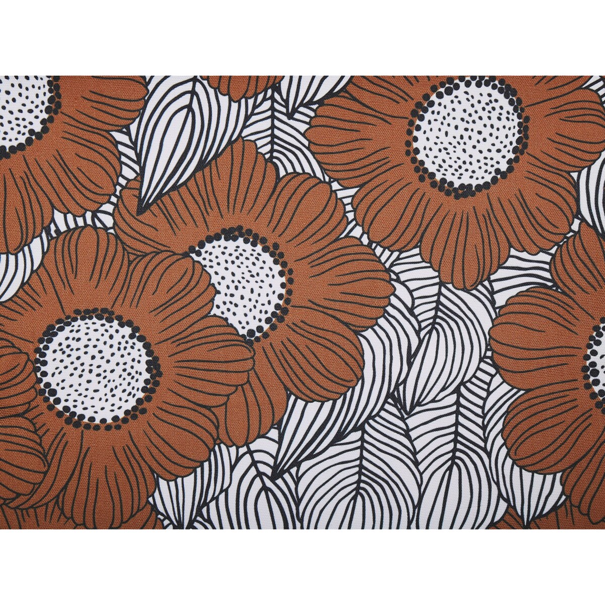 Zestaw 2 tkanin leżakowych wzór w maki ANZIO / AVELLINO