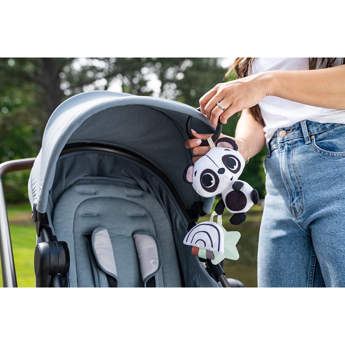 Zawieszka Tiny Smarts - Panda - Décor czarno-biała