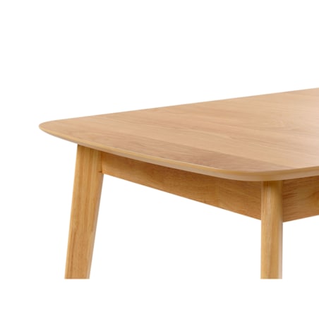 Stół do jadalni rozkładany MADOX Dąb jasny 150/190 cm 90 cm