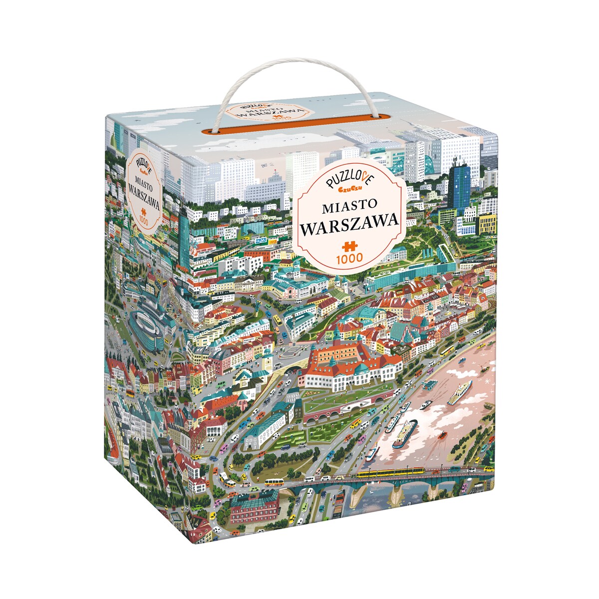 Puzzlove CzuCzu Miasto Warszawa 1000 el.