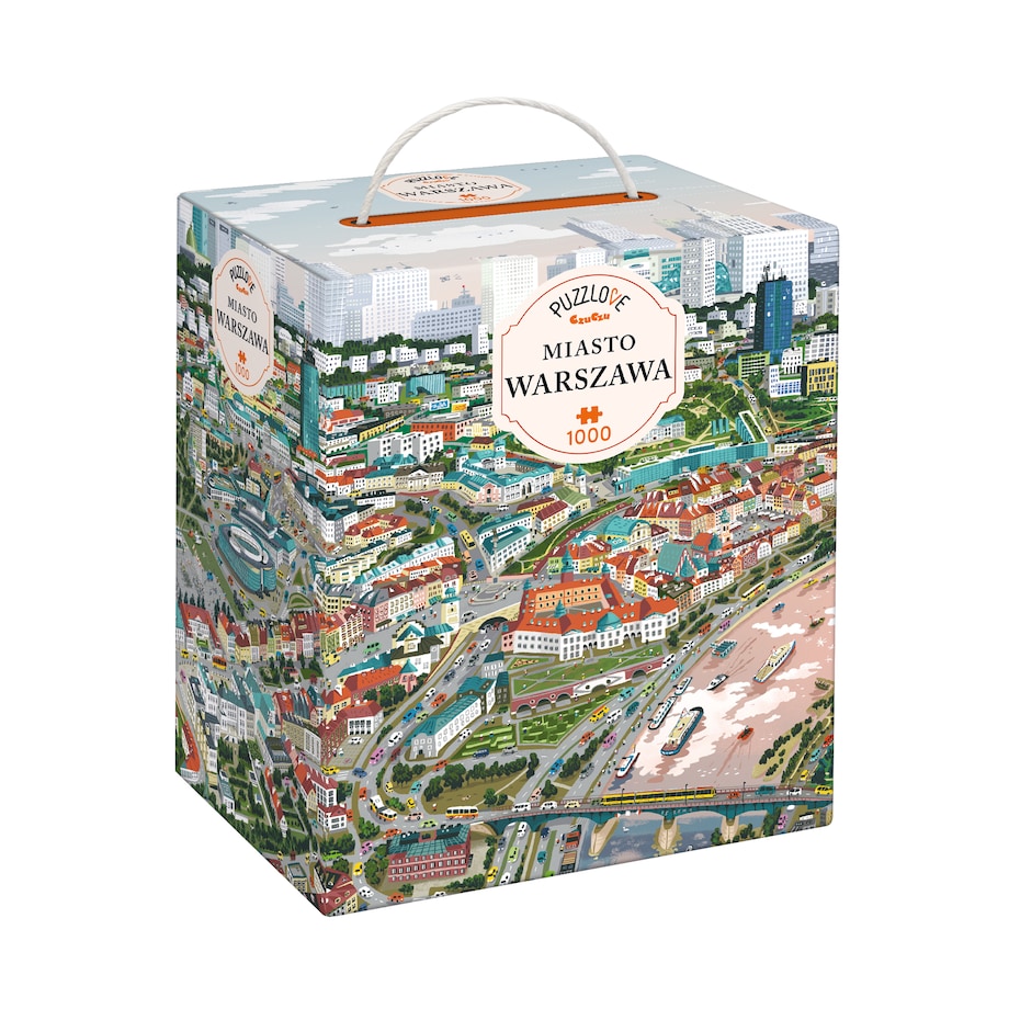 Puzzlove CzuCzu Miasto Warszawa 1000 el.