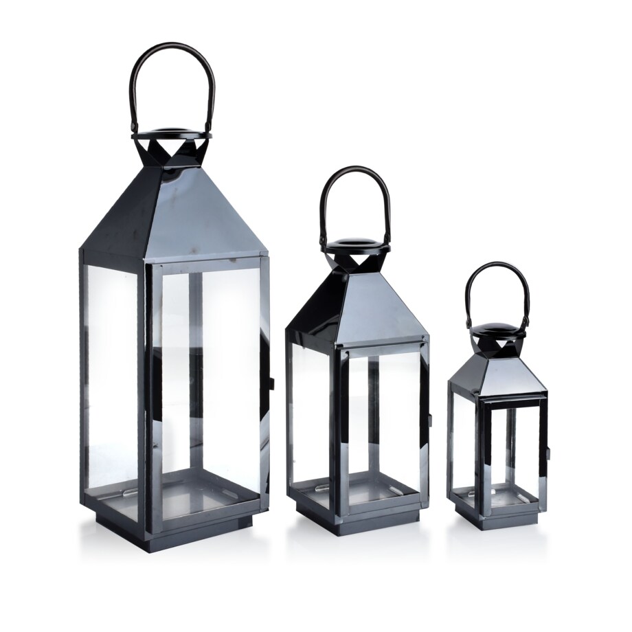 LORENZO BLACK KOMPLET 3 LATARNI