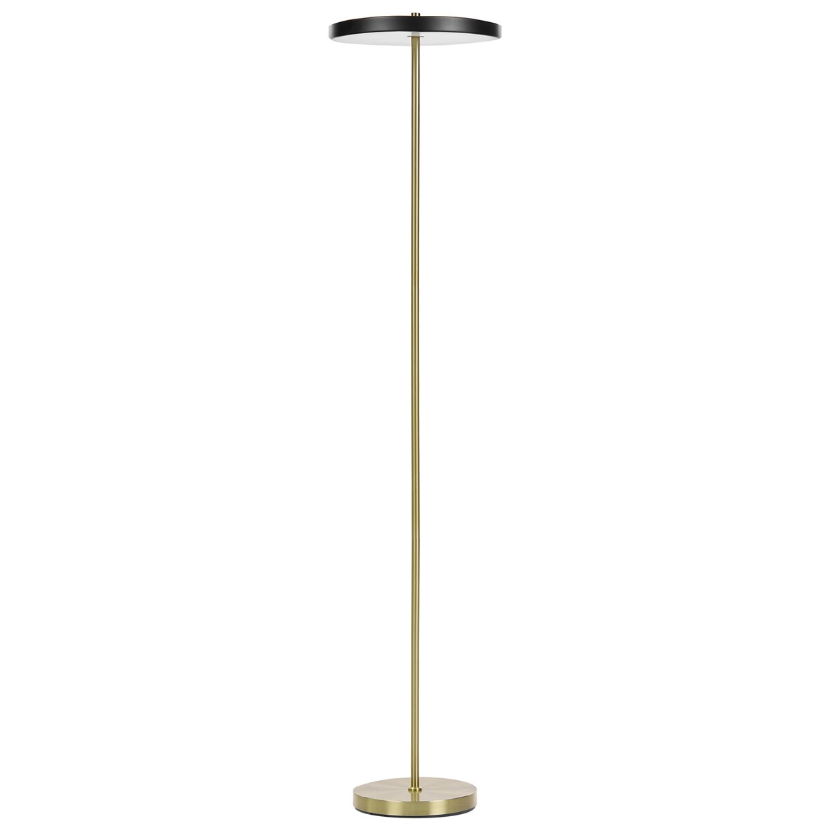 Lampa podłogowa LED EVENLODE Ze ściemniaczem Metal Czarny