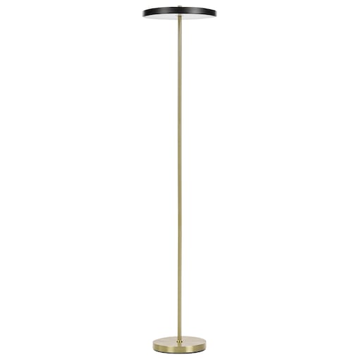 Lampa podłogowa LED EVENLODE Ze ściemniaczem Metal Czarny