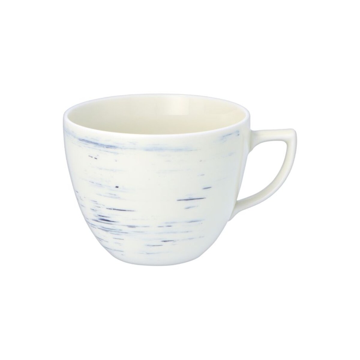 Zestaw filiżanek ze spodkami dla 6 osób 12 el. City Borówkowy Krem CT22